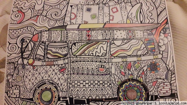 PINTURA DE MANDALA - CRUCERO ANTHEM OF THE SEAS
DIBUJO A PINTAR EN LA ACTIVIDAD ZEN DEL BARCO
