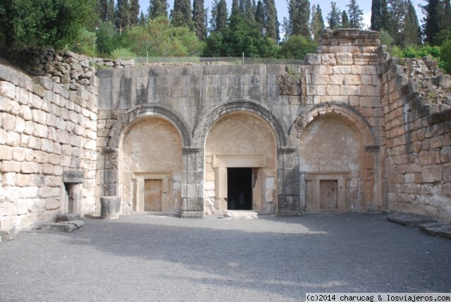Un cementerio judío de los siglos III-V. Bet She'arim. Israel.