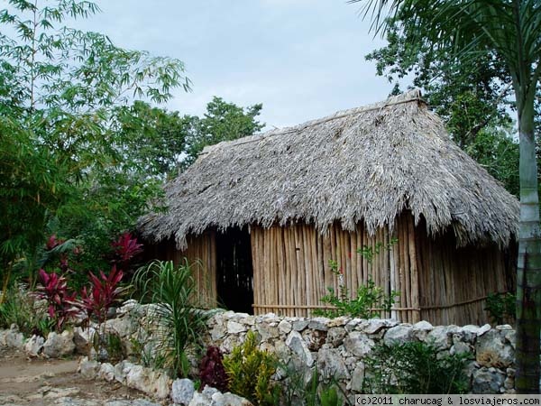 Cabaña maya
Una típica cabaña de la comunidad maya de Méjico
