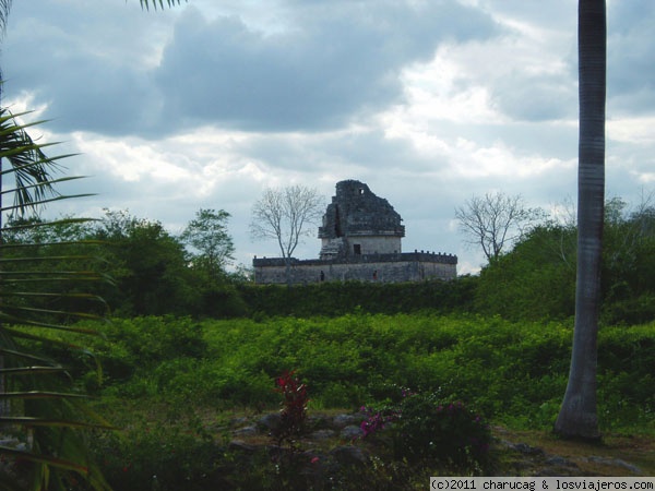 El observatorio de Tulum
Vista del Observatorio en las ruinas de Tulum
