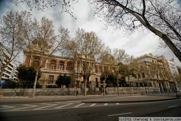 Escuela de Minas
FAchada principal de la Escuela de Ingenieros de Minas, en la calle Rios Rosas de Madrid.
