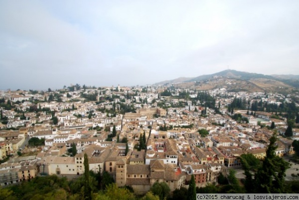 El Albaicin, Granada
Vista general del Barrio del Albaicin
