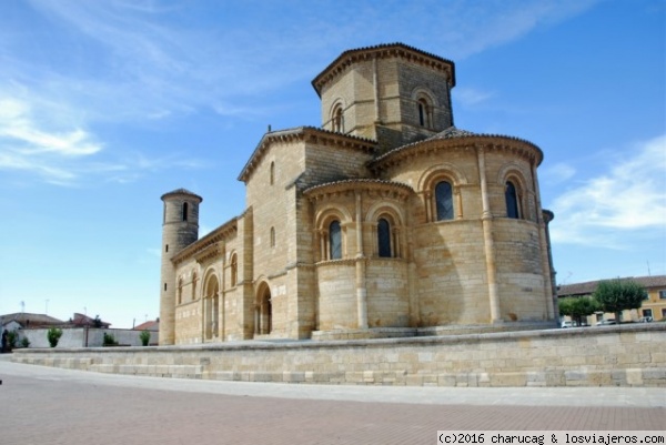 Iglesia de San Martín, Frómista. Palencia.
Imagen general de la iglesia de San Martín. Toda ella perfecta, bella, armoniosa.
