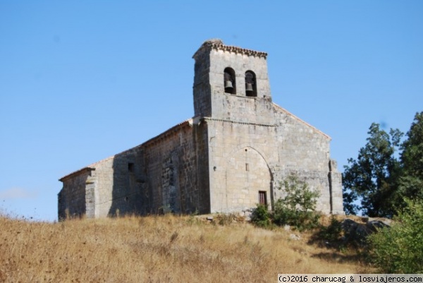 Iglesia románica de Matamorisca. Palencia.
La montaña palentina está cuajada de pequeñas iglesias románicas que, en su dia, fueron parroquias y, en la actualidad, se han quedado en pequeñas ermitas.
