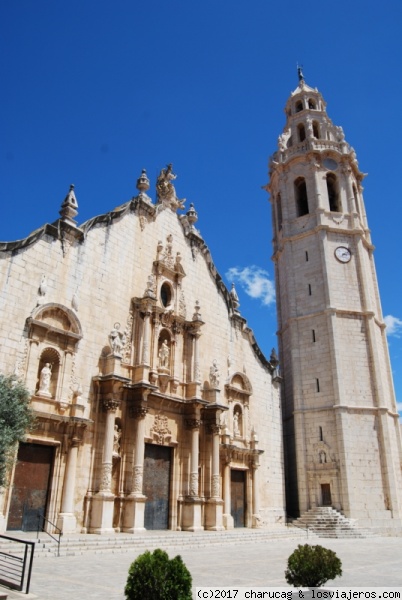 Iglesia de Alcalá de Xivert. Castellón.
Alcalá de Xivert no tiene solamente un espléndido castillo sino que cuenta también con una magnífica iglesia renacentista.
