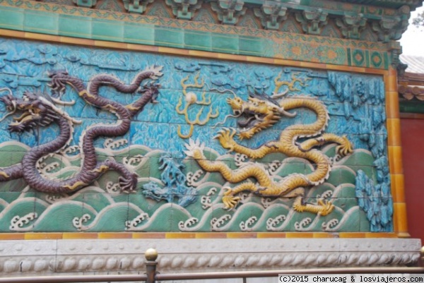 Ciudad Prohibida. Beijing, China
El muro de los 9 dragones
