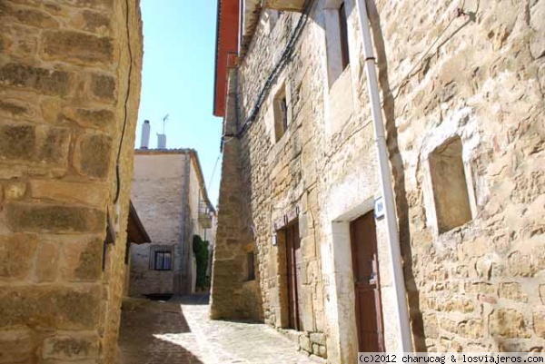 Ujué, Navarra
Este pueblo conserva perfectamente su esencia medieval con callejuelas estrechas, retorcidas y empinadas.
