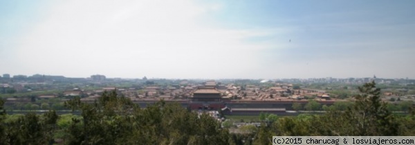 Ciudad Prohibida. Beijing, China
Vista del el Parque de la Colina del Carbón
