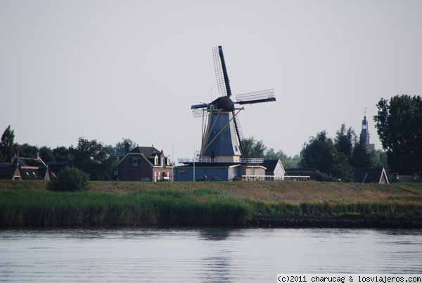 Polder y molino
Desde la cubierta del barco se pueden ser estos preciosos paisajes
