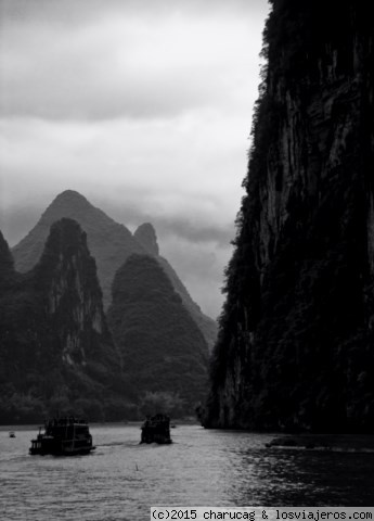 Rio Li, China
Esta vez en blanco y negro
