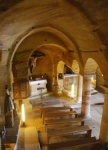 Iglesia rupestre. Olleros de Pisuerga. Palencia