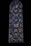 vidriera de la Asunción. Chartres
