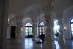 Belvedere alto, hall de entrada. Viena