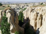 Capadocia, barranco