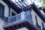 Un balcón en el barrio de Salamanca
Elcano balcon