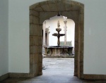 Fuente en el parador de Santiago