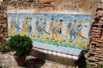 Banco de azulejos