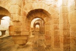 Cripta del Monasterio de Leyre. Navarra
romanico cripta monasterio Leyre