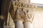 Capitel en el Monasterio de Santa María la Real de Nieva