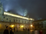 Palacio y niebla