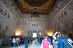 Throne room in the Moorish palace of Peter I