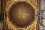Cupula del salón del trono
Sevilla alcázar mudejar palacio artesonado