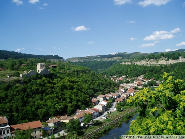 Velico Tyrnovo, vista panorámica
Desde la fortaleza se ve este precioso pueblo
