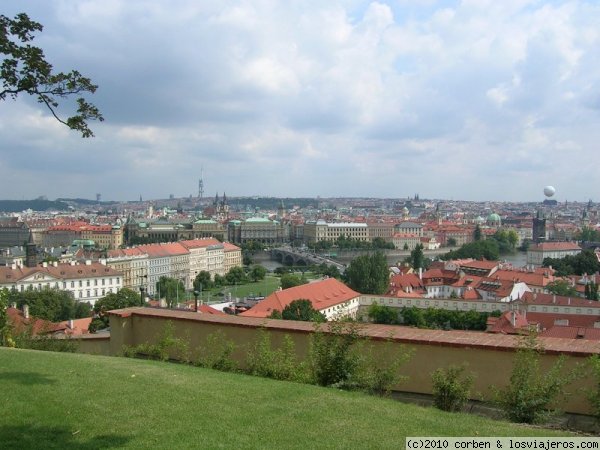 Praga
Vista desde el Castillo.
