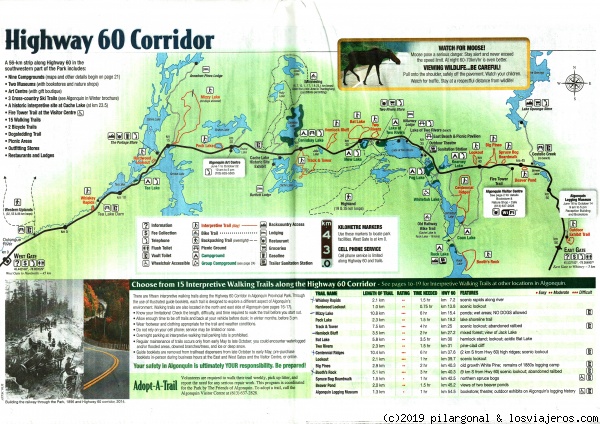 Highway 60 corridor
Algonquin Park
