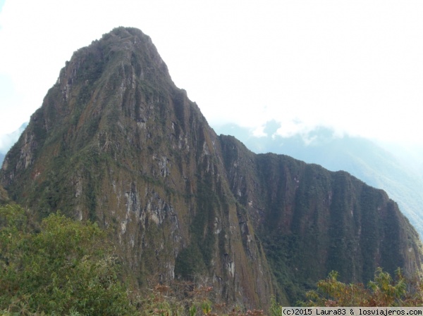 Machu Picchu
El Wayna Picchu desde abajo
