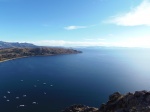 Lago Titicaca
Lago, Titicaca, Vista, Calvario, desde, alto, cerro