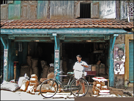 En el mercado
Mercado de especias de Fort Cochin, Kerala, India
