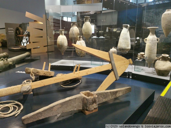 Piezas del Museo de Portimao
El Museo de Portimao expone en la primera zona hallazgos encontrados de epoca romana relacionados con la pesca
