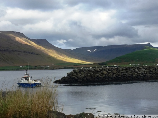 Þingeyri, Fiordos del Oeste
pequeño pueblo con un bonito puerto donde se celebra un festival vikingo
