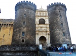 Maschio Angioino o Castillo Nuevo o de los Aragoneses. Nápoles
