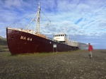 Día 12, 10/9: De Patreksfjordur a Hellnar (Snaefellsjokull). 300 km+ferry