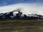 Glaciar de Snaesfellsjokull sobre un  volcán