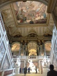 Escalera monumental del Museo de Hª del Arte de Viena
