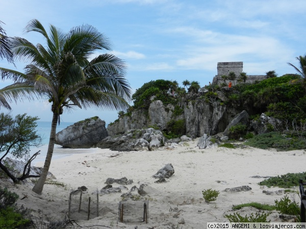 Ruinas de Tulum
El Castillo mirando al mar Caribe
