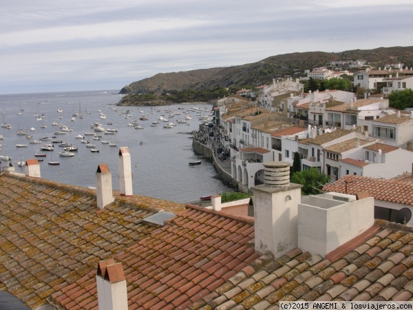 Panorámica del puerto de Cadaqués (Gerona)
Puerto natural de pescadores.
