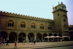 Palazzo della Ragione e Torre dell`Orologio. Mantova (Italia)