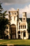La abadía de Jumièges...
