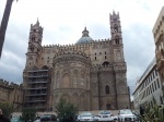 Side of the Cathedral of Palermo (Sicily )