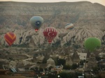 Amanecer en Goreme y el paisaje con los globos
Capadocia