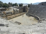 Panorámica del teatro romano de Myra-Demre (Antalya)