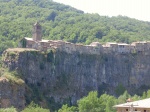 Panorámica de Castellfollit de la Roca (Gerona)