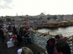 Pescadores en el Puente Gálata y muelle de Eminönü
Estambul
