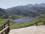 Lago de la Ercina en el Parque Nacional de los Picos de Europa