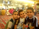 Making friends!
Estambul, mezquita Nueva, Yeni Cami, niños