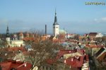 Vista General de Tallin 
Tallin Estonia vista ciudad